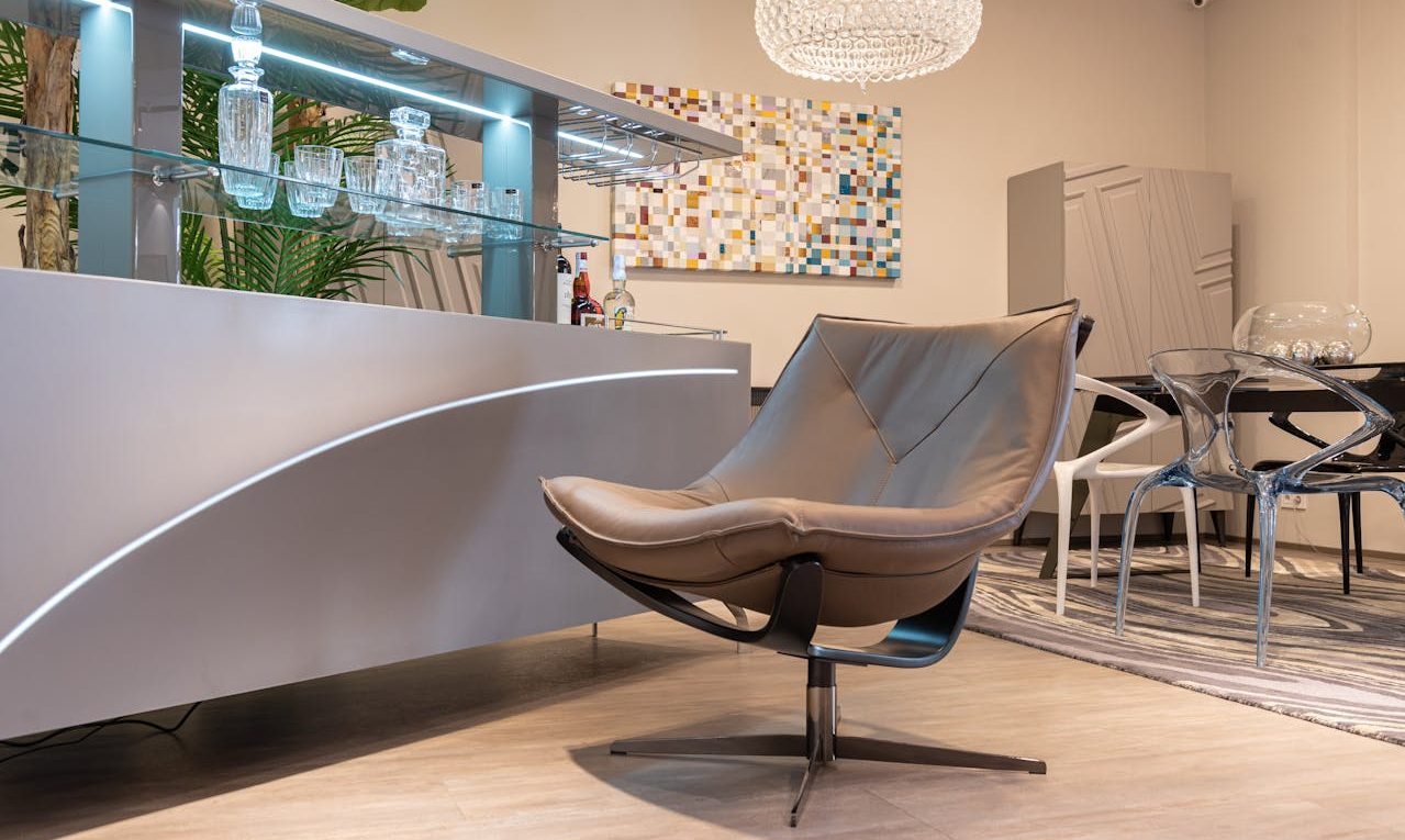 Fauteuil design pivotant