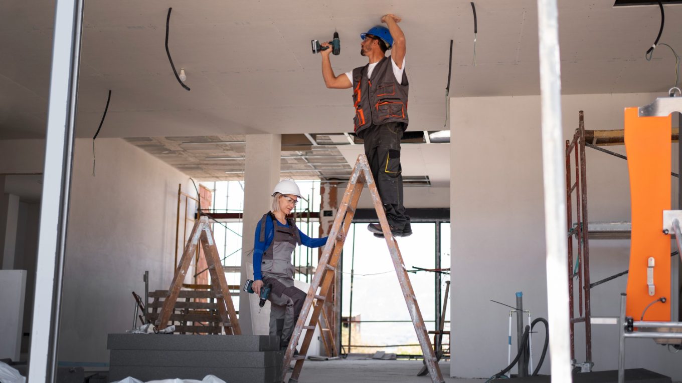 travaux de construction